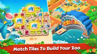 Zoo Tile - Match Puzzle Game應用截圖第2張