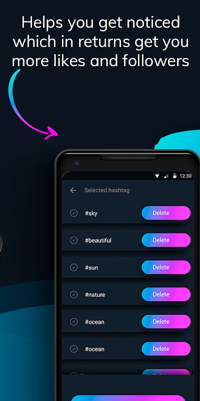 Likes With Tags - Hashtag Generator for Instagram ဖန်သားပြင်ဓာတ်ပုံ 2