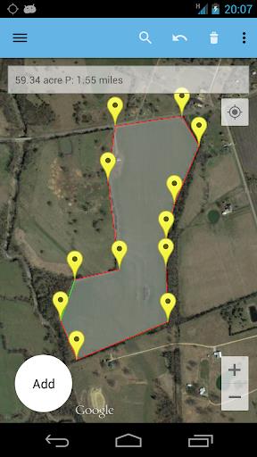 AndMeasure (Area & Distance) Zrzut ekranu 0