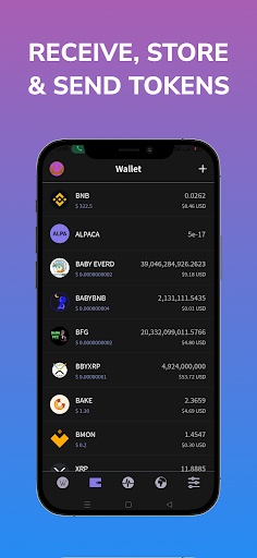 WalletSwap Crypto Wallet Captura de tela 2