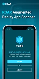 ROAR Augmented Reality App ဖန်သားပြင်ဓာတ်ပုံ 1