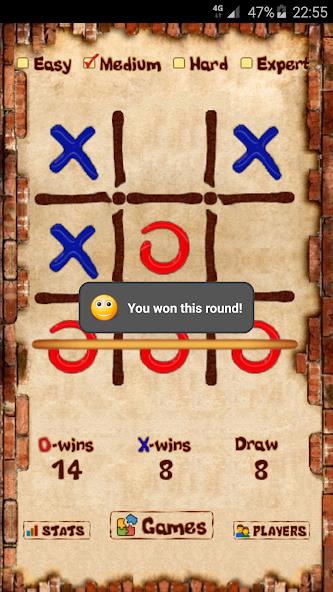 Tic Tac Toe - XO Mod ဖန်သားပြင်ဓာတ်ပုံ 1