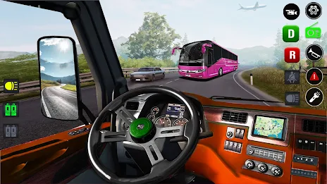 US Bus Simulator: Coach Bus 3D ภาพหน้าจอ 1