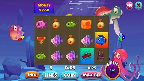 Jackpot underwater City slots 스크린샷 0