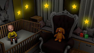 Scary Baby Pink Horror Game 3D Captura de tela 1