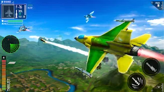 Combat Fighting Airplane Games ဖန်သားပြင်ဓာတ်ပုံ 3