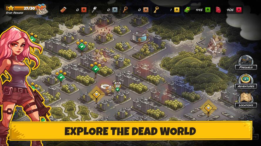 Dead World Heroes: Zombie Rush স্ক্রিনশট 3