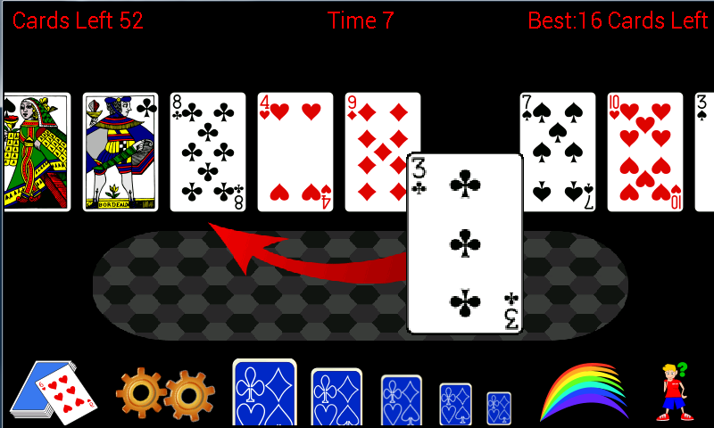 Accordion Solitaire (Patience) Capture d'écran 0
