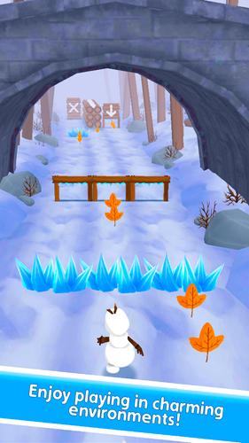 Snowman Rush स्क्रीनशॉट 0