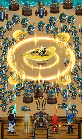 Zombie War Idle Defense Game Tangkapan skrin 0
