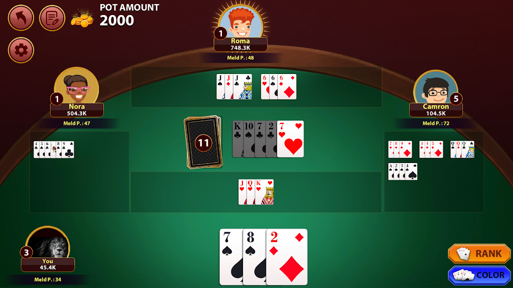 Rummy 500 : The Rummy Game應用截圖第2張