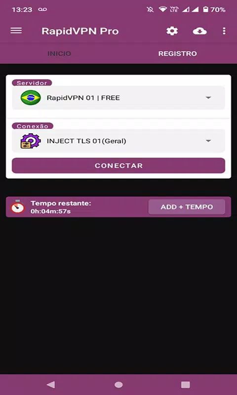 RapidVPN PRO Schermafbeelding 0