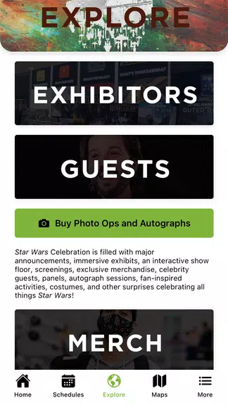 Star Wars Celebration Europe Tangkapan skrin 1