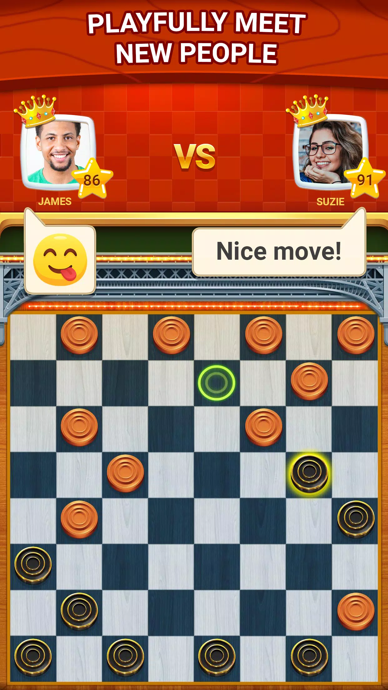 Checkers - Online & Offline Tangkapan skrin 2