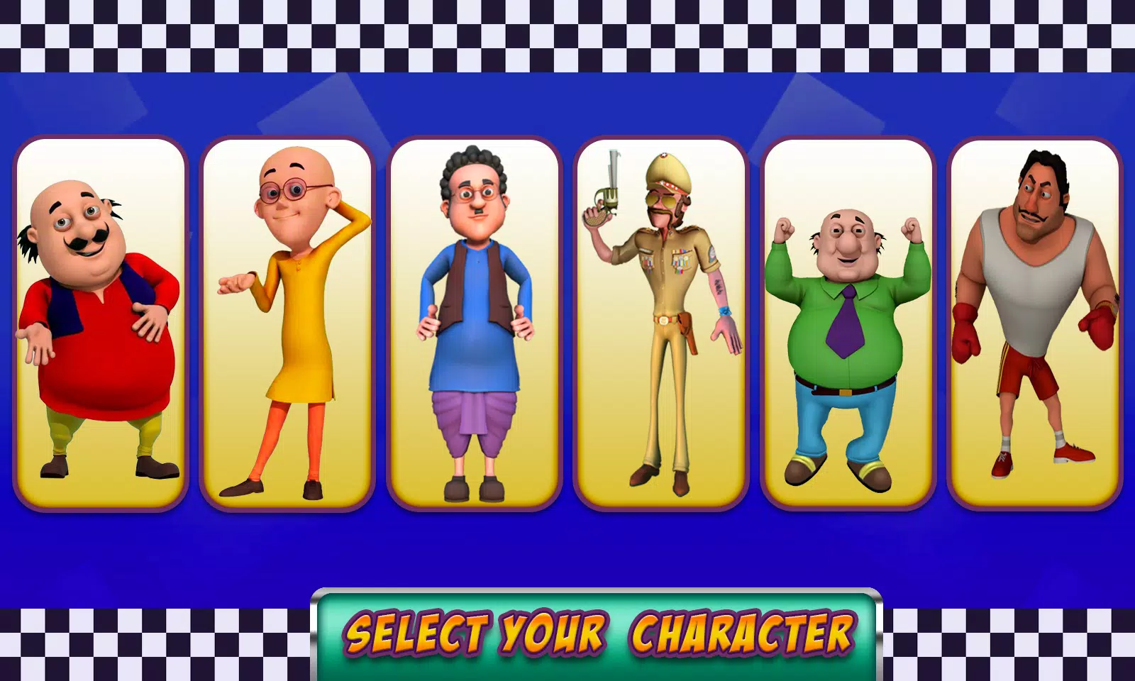 Motu Patlu Car Game 2 Captura de pantalla 3