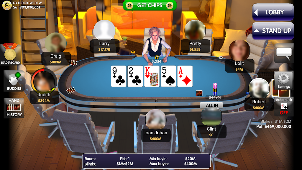 Elite Poker ภาพหน้าจอ 2