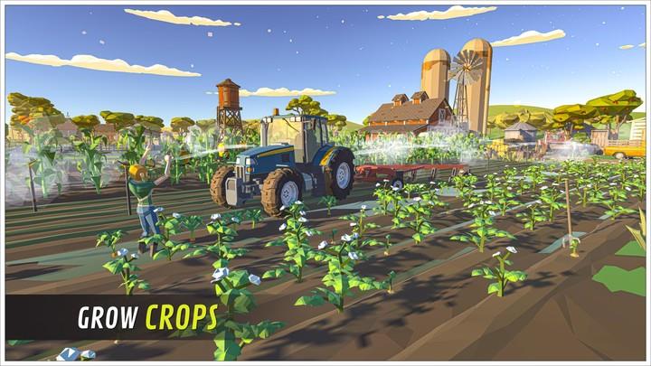 Real Farming Tractor Game 2024 Скриншот 1