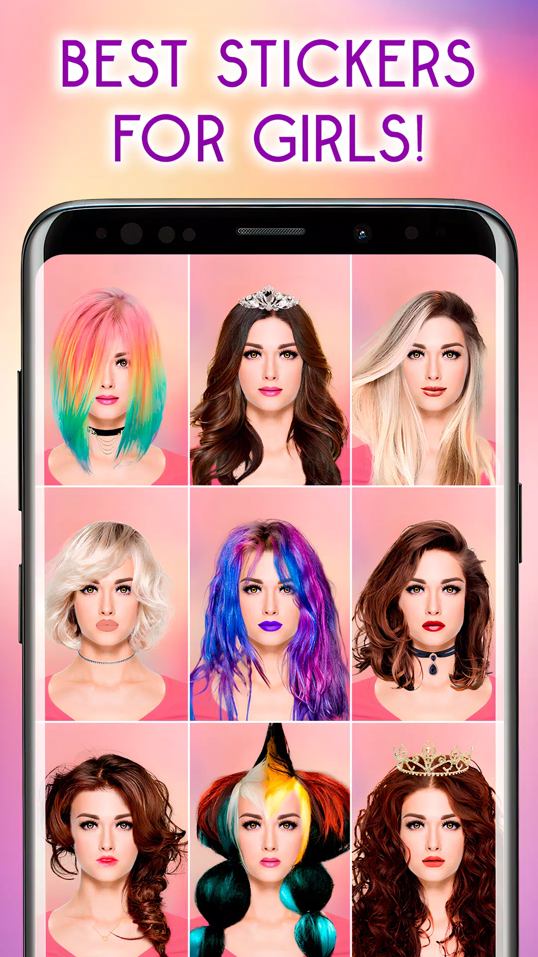 Hairstyles Photo Editor Zrzut ekranu 1