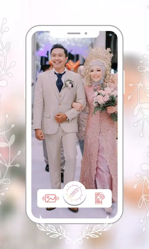 Hijab Couple Bridal Editor 스크린샷 2