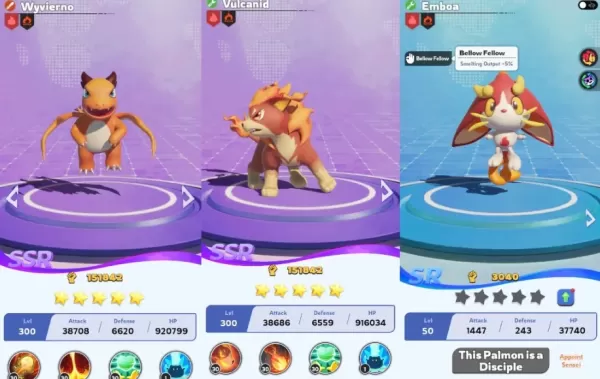 Strategic Palmon team formation in battle