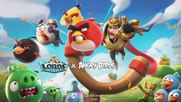 Vereint und genießt Angry Birds in der Welt von Lords Mobile