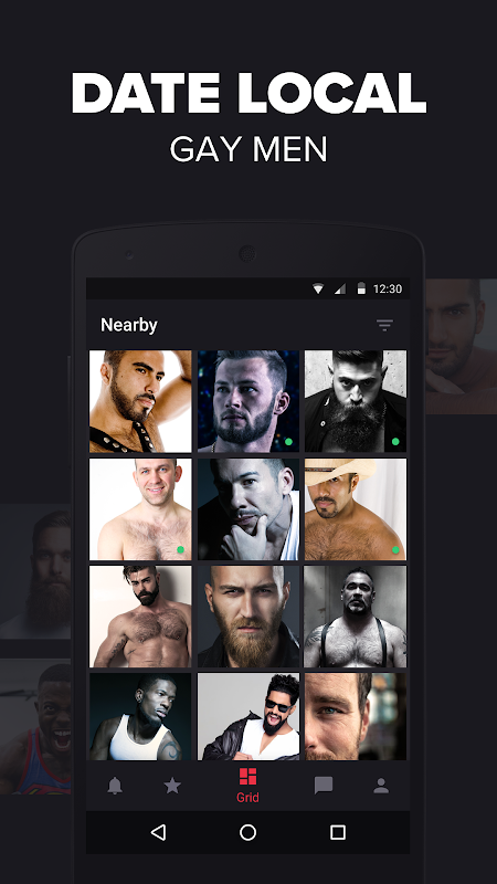 Grizzly - Gay Dating and Chat স্ক্রিনশট 1