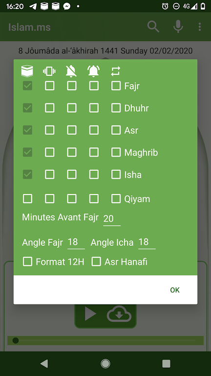 Islam.ms Prayer Times & Qiblah應用截圖第3張