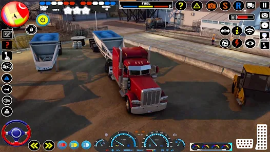 American Cargo Truck Games Sim 스크린샷 0