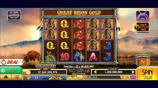 Black Diamond Casino Slots Mod ภาพหน้าจอ 1