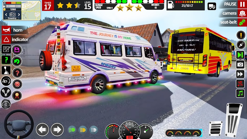 Coach Bus Driving- Bus Game Mod Скриншот 3