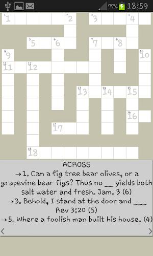 Bible Crossword স্ক্রিনশট 3