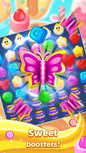 Sweet Candy Cat Puzzle Game Captura de tela 3