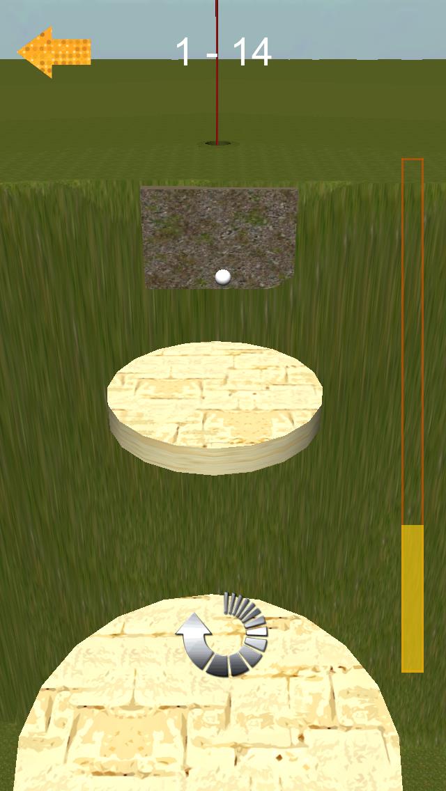 One Putt Golf Captura de pantalla 1