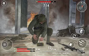 World War Games Offline: WW2 Tangkapan skrin 2