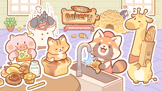 Bear Bakery - Cooking Tycoon Ảnh chụp màn hình 0