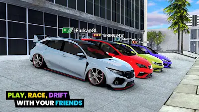 Car Parking 3D: Online Drift Schermafbeelding 1