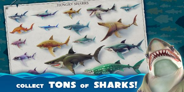 Hungry Shark World Mod Schermafbeelding 1