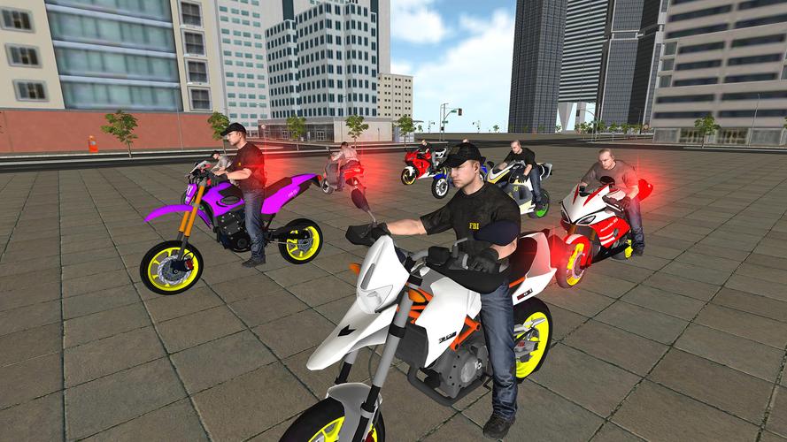 Bike Driving: Police Chase スクリーンショット 0