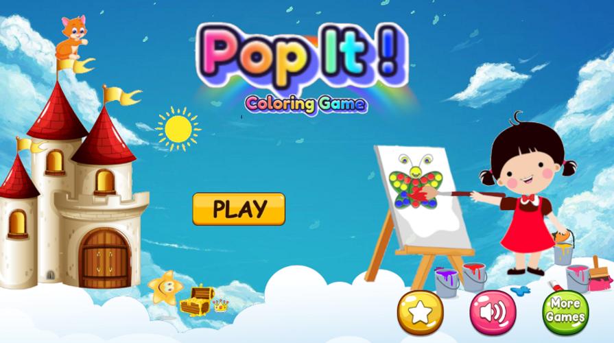 Pop It Fun Coloring Game ภาพหน้าจอ 2