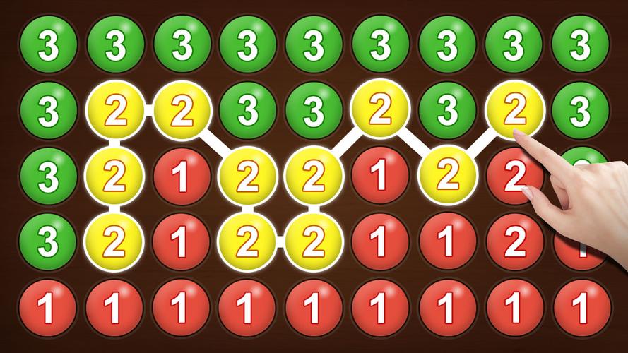 Merge bubble - Number game Schermafbeelding 2