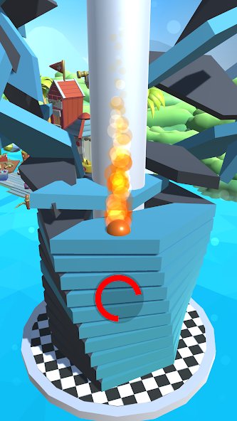 Ball Run Stack: Stack Ball 3D Mod Schermafbeelding 0