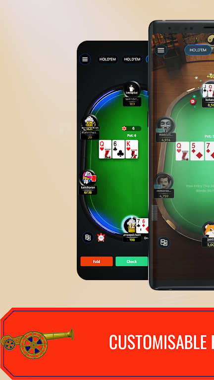 PokerBaazi: Practice Poker应用截图第2张