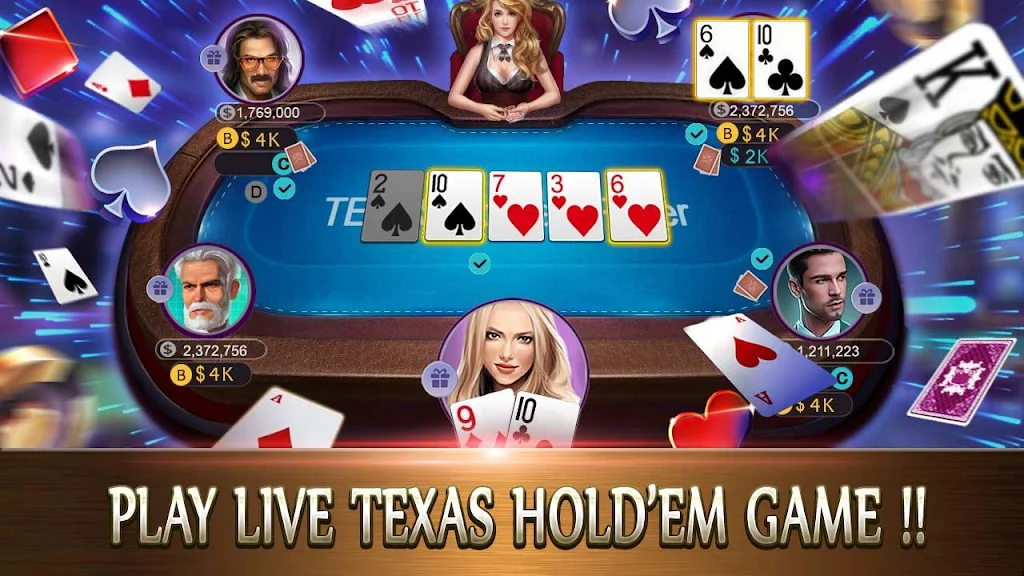 Poker Tycoon - Texas Hold'em Poker Casino Game স্ক্রিনশট 2