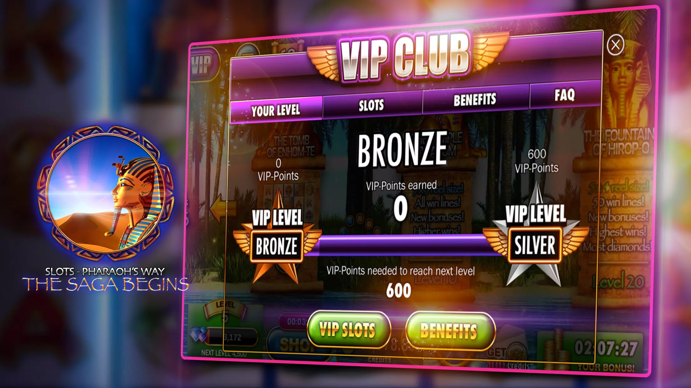 Slots - Pharaoh's Way Casino應用截圖第3張