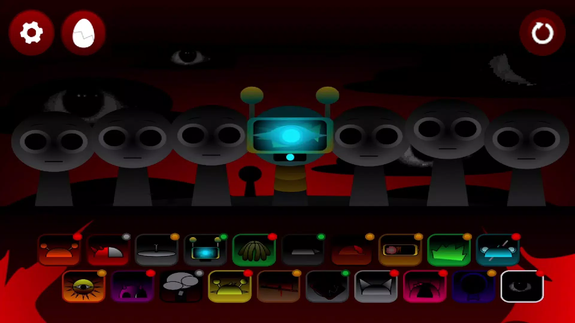 Sprunki Game Wenda Horror Mod Tangkapan skrin 2