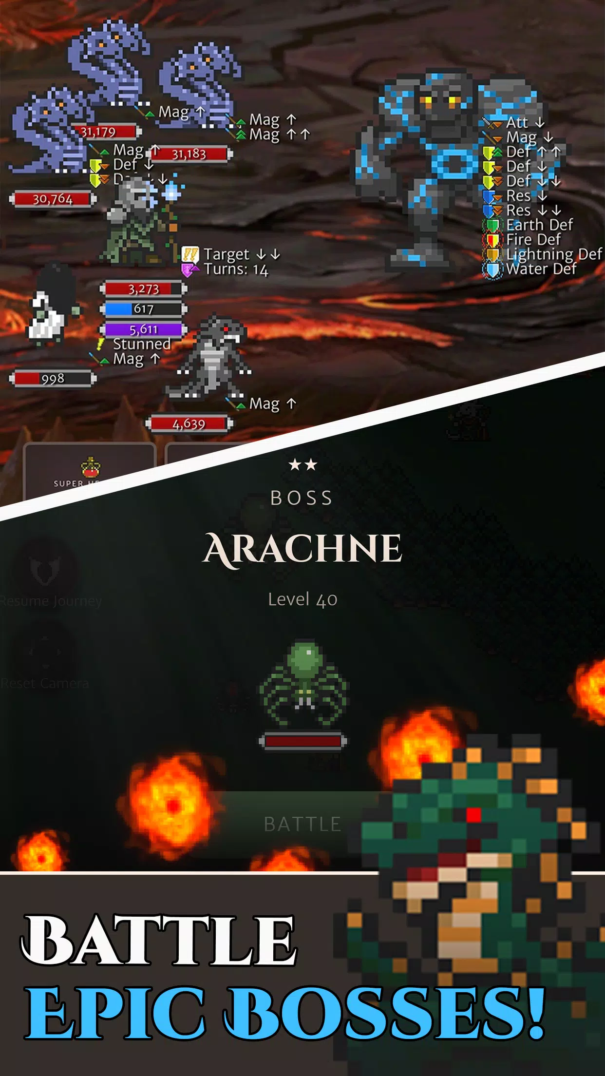 Hero of Aethric | Classic RPG Zrzut ekranu 1