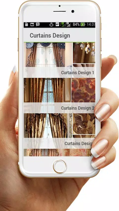 Curtains Design Idea Captura de tela 0