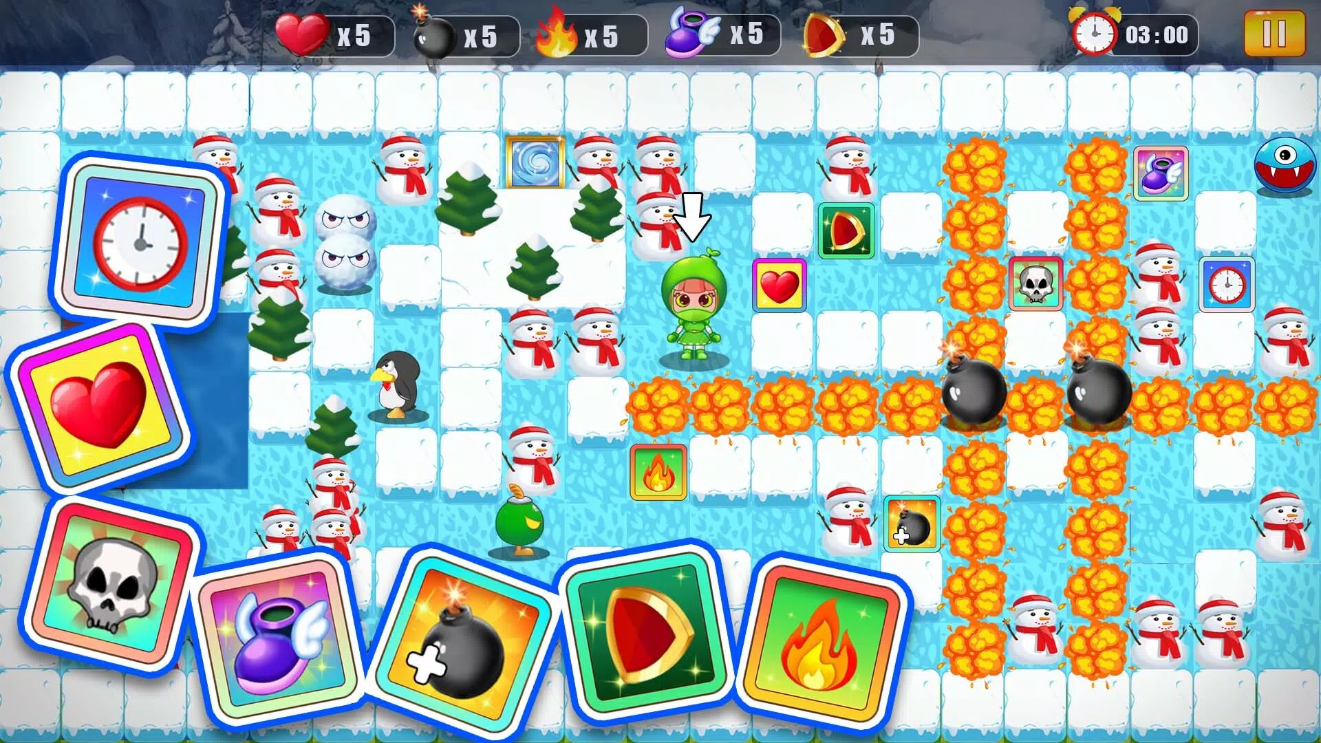 Bomber Battle : Bomb Man Arena Screenshot 1