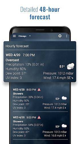 Sense V2 Flip Clock & Weather Screenshot 3