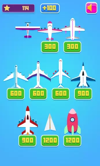 Plane Racing Game For Kids Zrzut ekranu 2